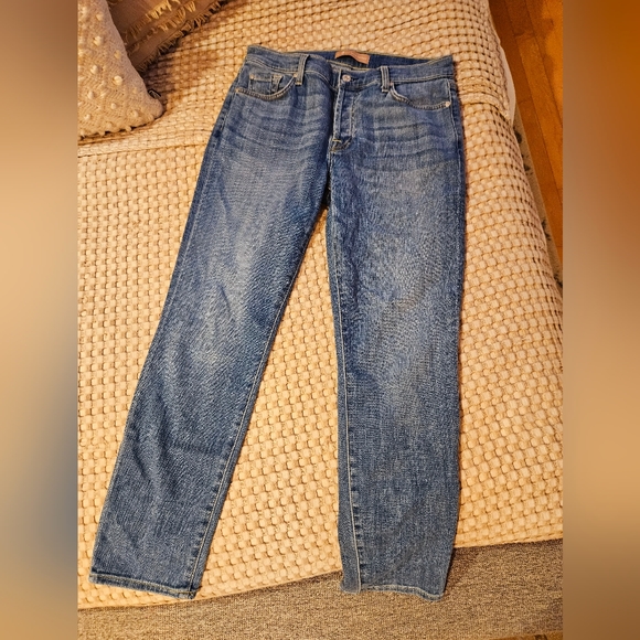 7 for All Mankind Vintage Straight Jeans Size 28 - Picture 1 of 3